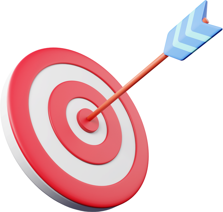 Target Goal 3D Icon